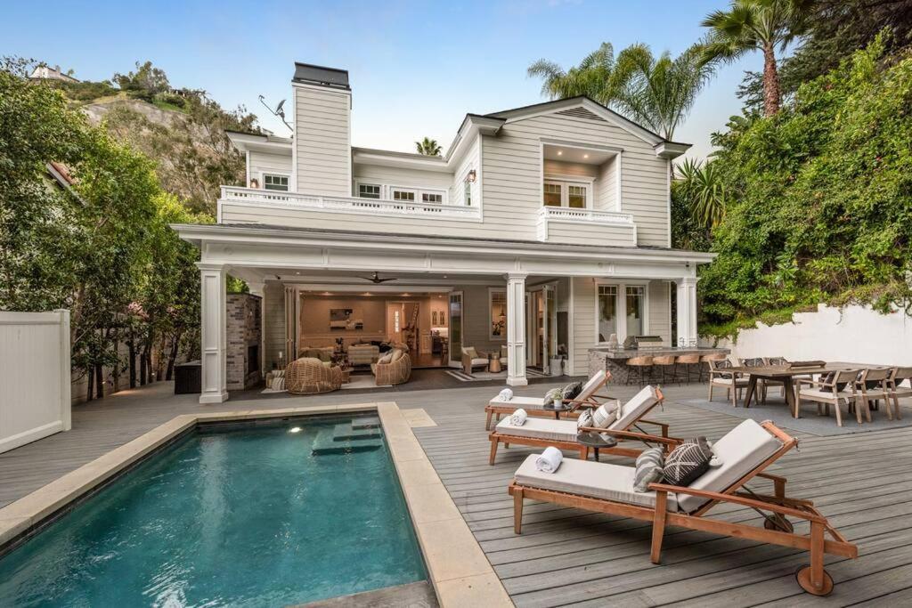 ৎ୭canyon Boulevard Luxury Homeৎ୭ 洛杉矶 外观 照片